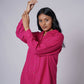 RAJMALA WOMEN'S LINEN SHIRT DRESS
