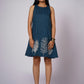 NEELHAR A-LINE LINEN DRESS