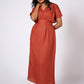 SHAHMAI LINEN DRESS