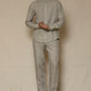 Ash Grey Men's Linen Co-ord set