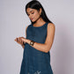 NEELHAR A-LINE LINEN DRESS