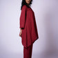 SHAHIBIND ASSYMETRIC LINEN KURTA SET