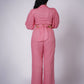 ROSA LINEN TIE BACK SET