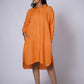 ANGARIKA WOMEN'S LINEN SHIRT DRESS