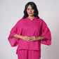 FARAH LINEN KAFTAN SET