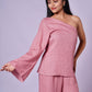 ROZMAY ONE SHOULDER LINEN SET