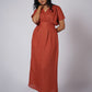 SHAHMAI LINEN DRESS