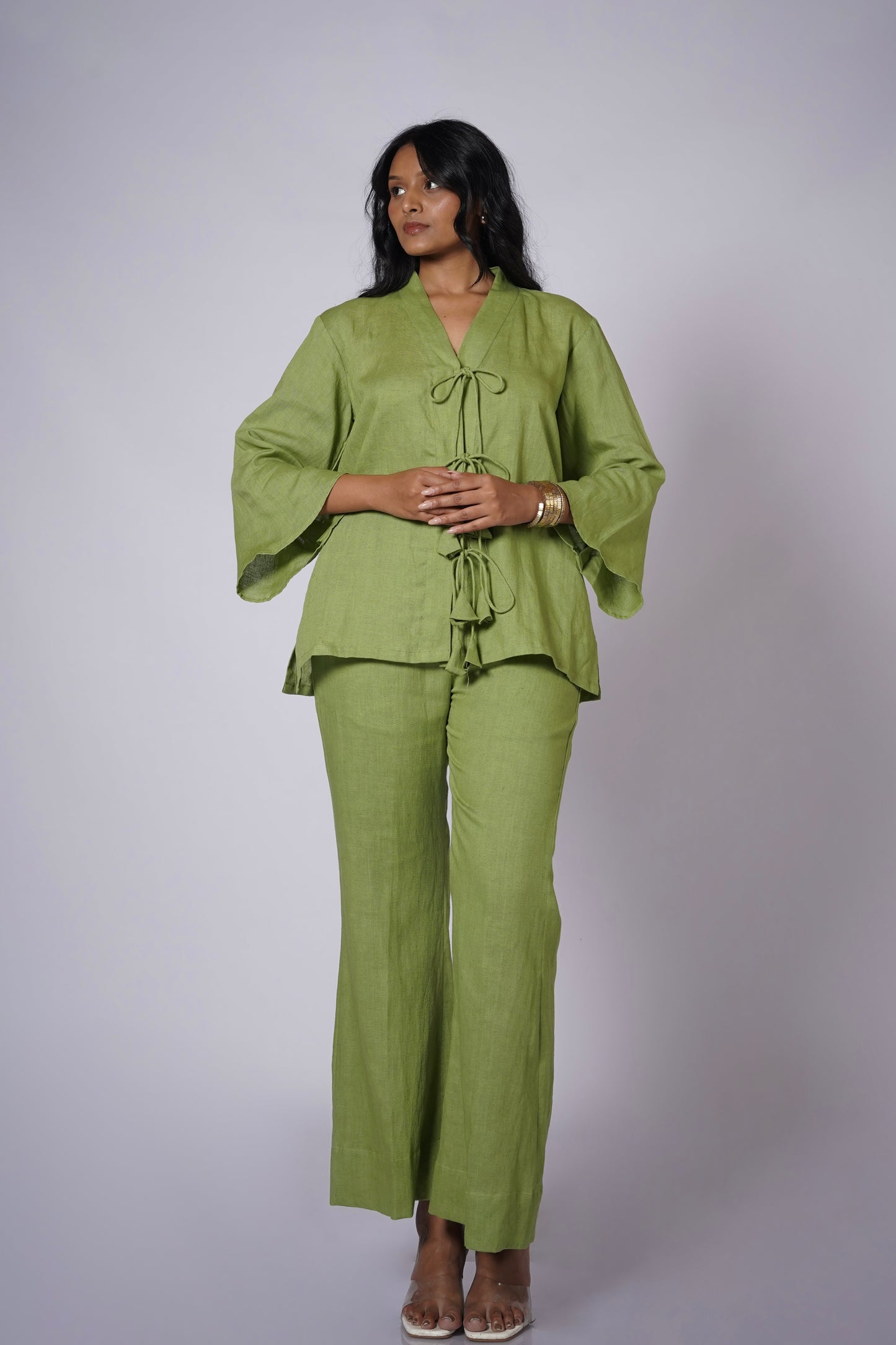 KADAMB LINEN LIMONO SET