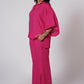 FARAH LINEN KAFTAN SET