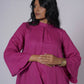 GULBAHAR FLARED LINEN TUNIC SET