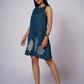 NEELHAR A-LINE LINEN DRESS