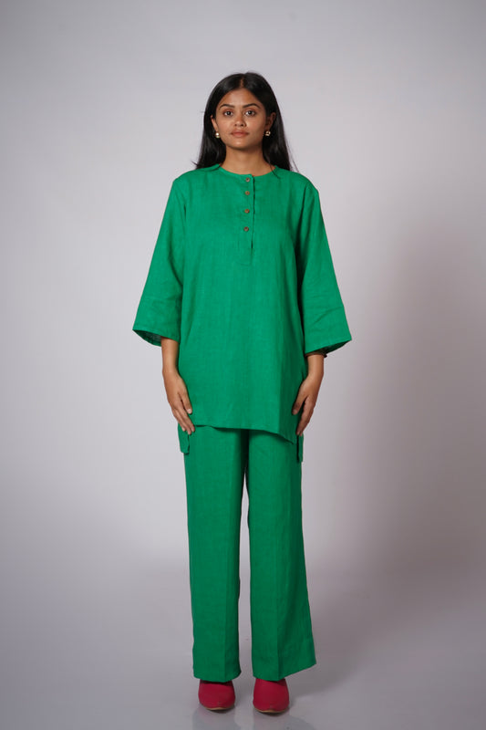 HARIT LINEN KURTA SET