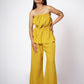 HIRANYAM OFF-SHOULDER LINEN SET