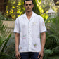 BEACH BLISS – HAND EMBROIDERED UNISEX PURE LINEN SHIRT