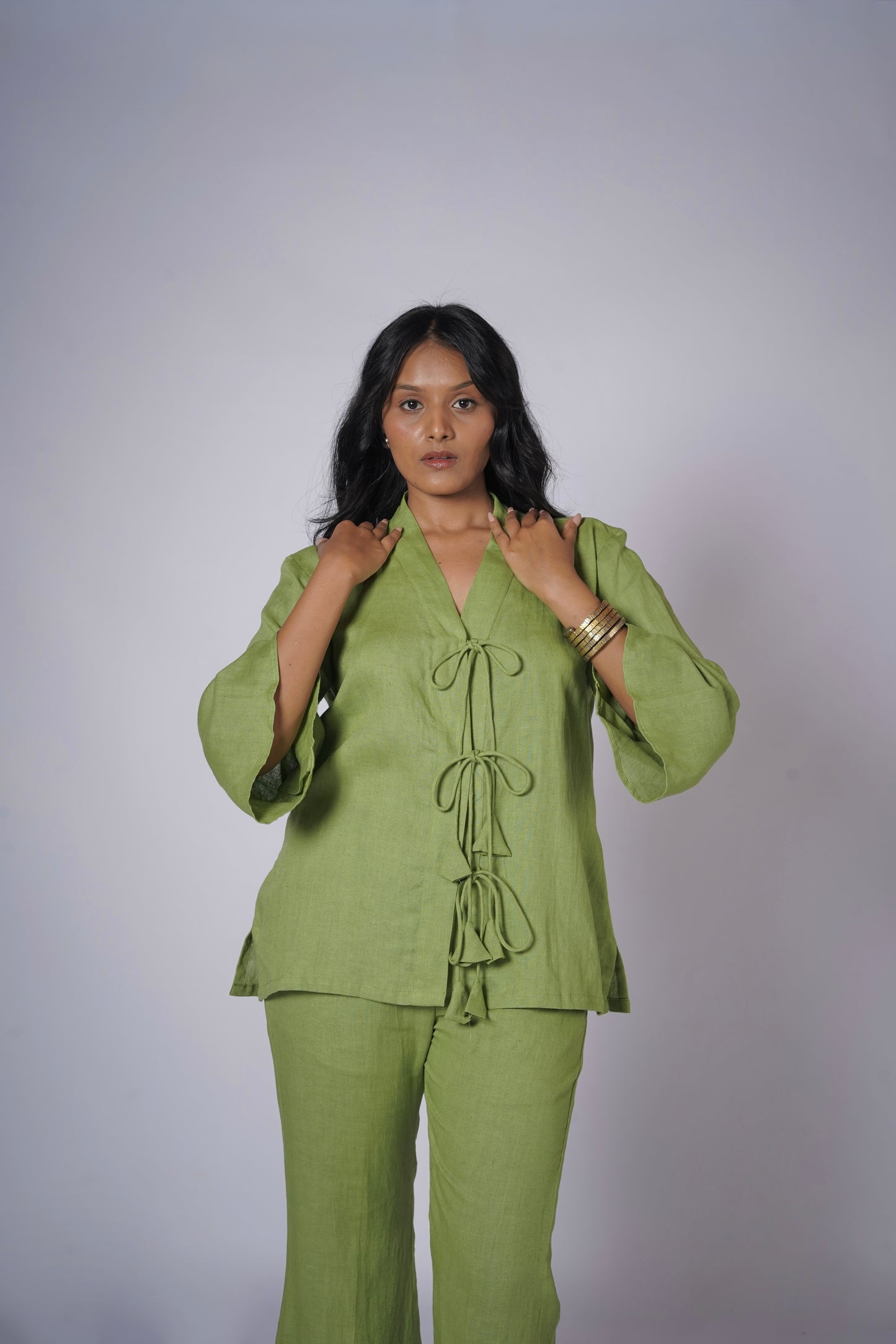 KADAMB LINEN LIMONO SET