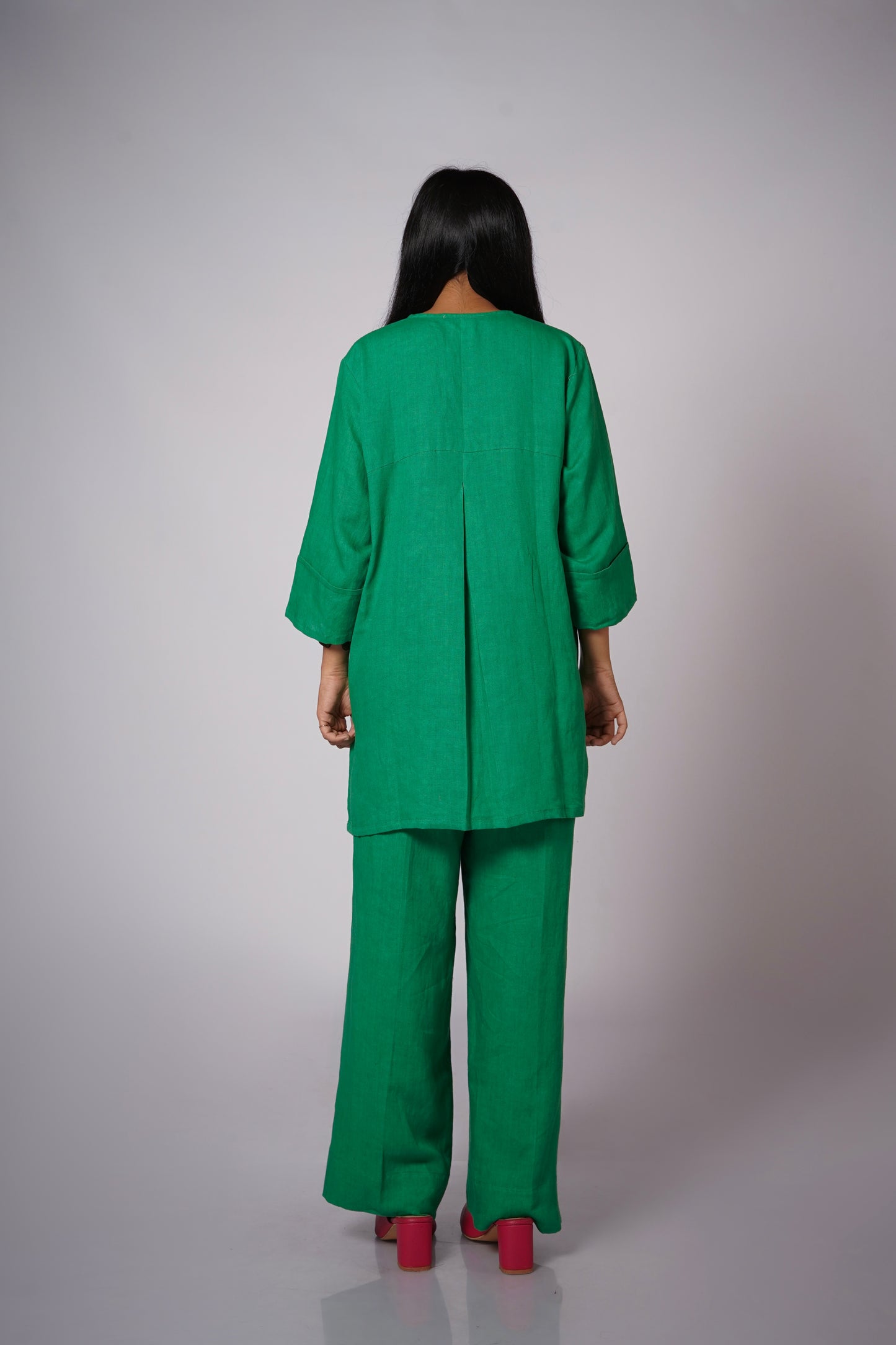 HARIT LINEN KURTA SET