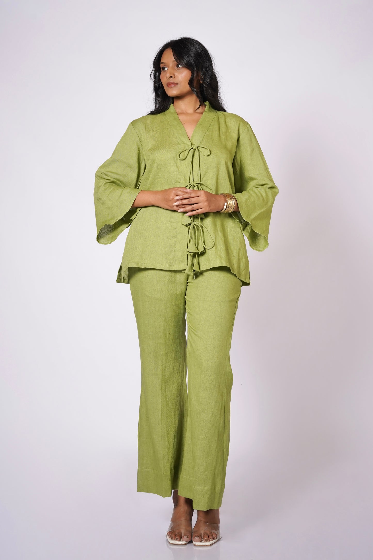 KADAMB LINEN LIMONO SET