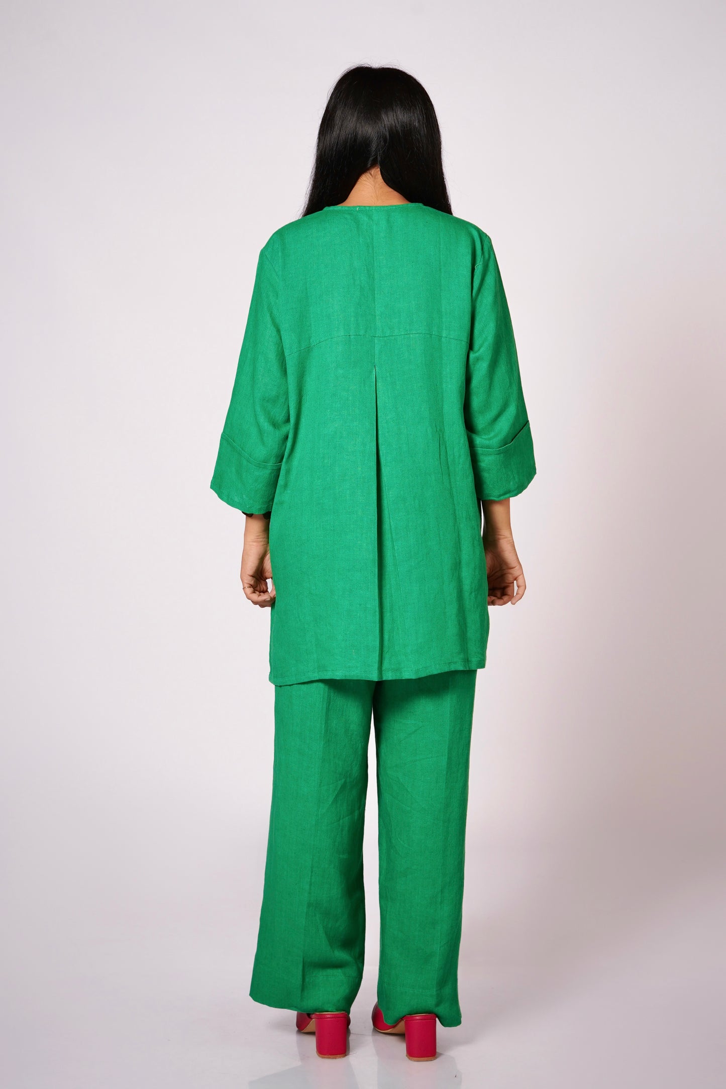 HARIT LINEN KURTA SET