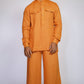 RAJTIMA LINEN MEN'S LONG KURTA SET