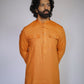 RAJTIMA LINEN MEN'S LONG KURTA SET
