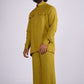 PIYARI LINEN MEN'S LONG KURTA SET