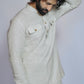 DHRITRI LINEN MEN'S LONG KURTA SET