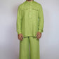 KADAMB LINEN MEN'S LONG KURTA SET