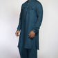 NEEL LINEN MEN'S LONG KURTA SET