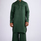SAAGVAN LINEN MEN'S LONG KURTA SET
