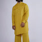 HIRANYAM LINEN MEN'S LONG KURTA SET